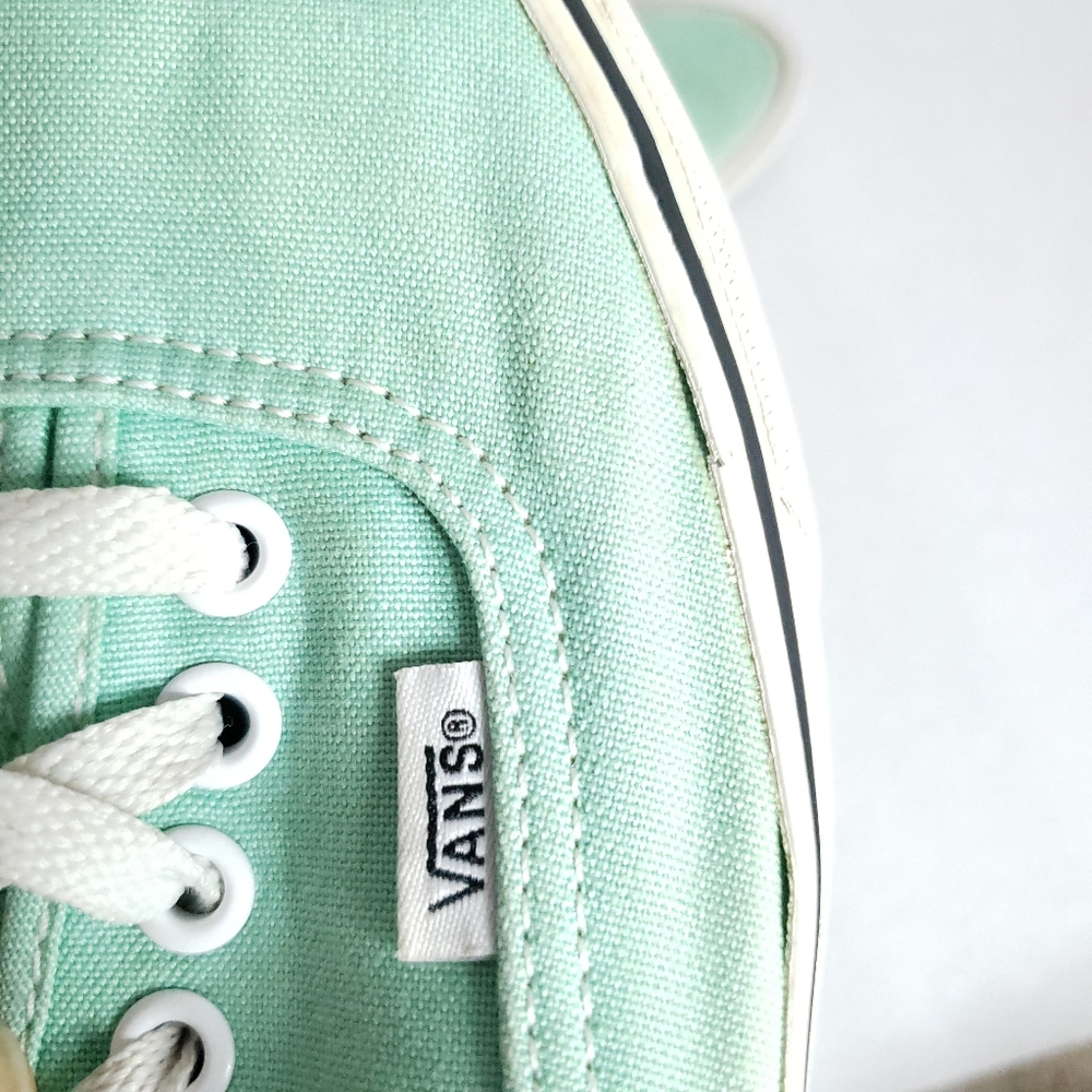 Vans Mint Sneakers Unisex Men 7.5 Women 9 - Picture 10 of 13